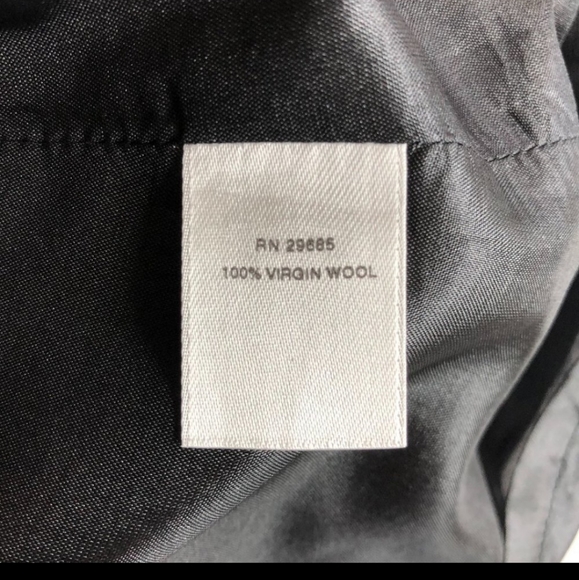 Pendleton sleeveless v-neck black cocktail dress 8 virgin wool - Picture 8 of 8